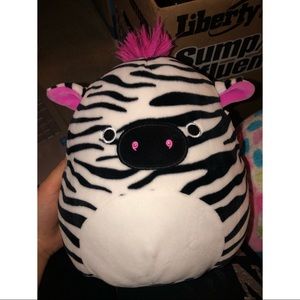 8 inch Tracey the Zebra Squishmallow